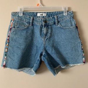 Not used much. No damage to the shorts, like new.